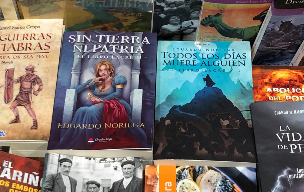 "Sin tierra ni patria" en Librería Babel 5 210224 STNP donde Babel