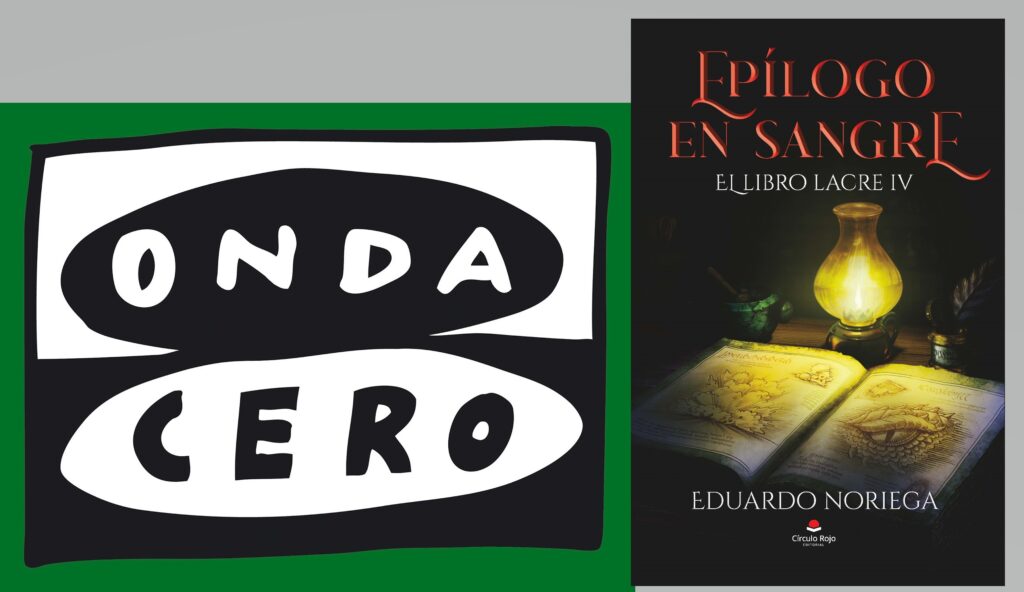 Entrevista con Luis Salcines y "Epílogo en Sangre" 1 240917 logo + libro entrevista L. SALCINES